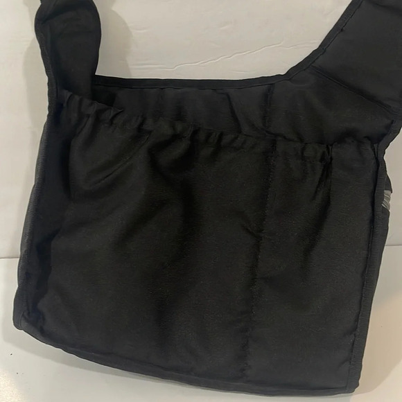 Diaperdude Black Diaper Bag Messenger Crossbody Bag maternity - Picture 6 of 15